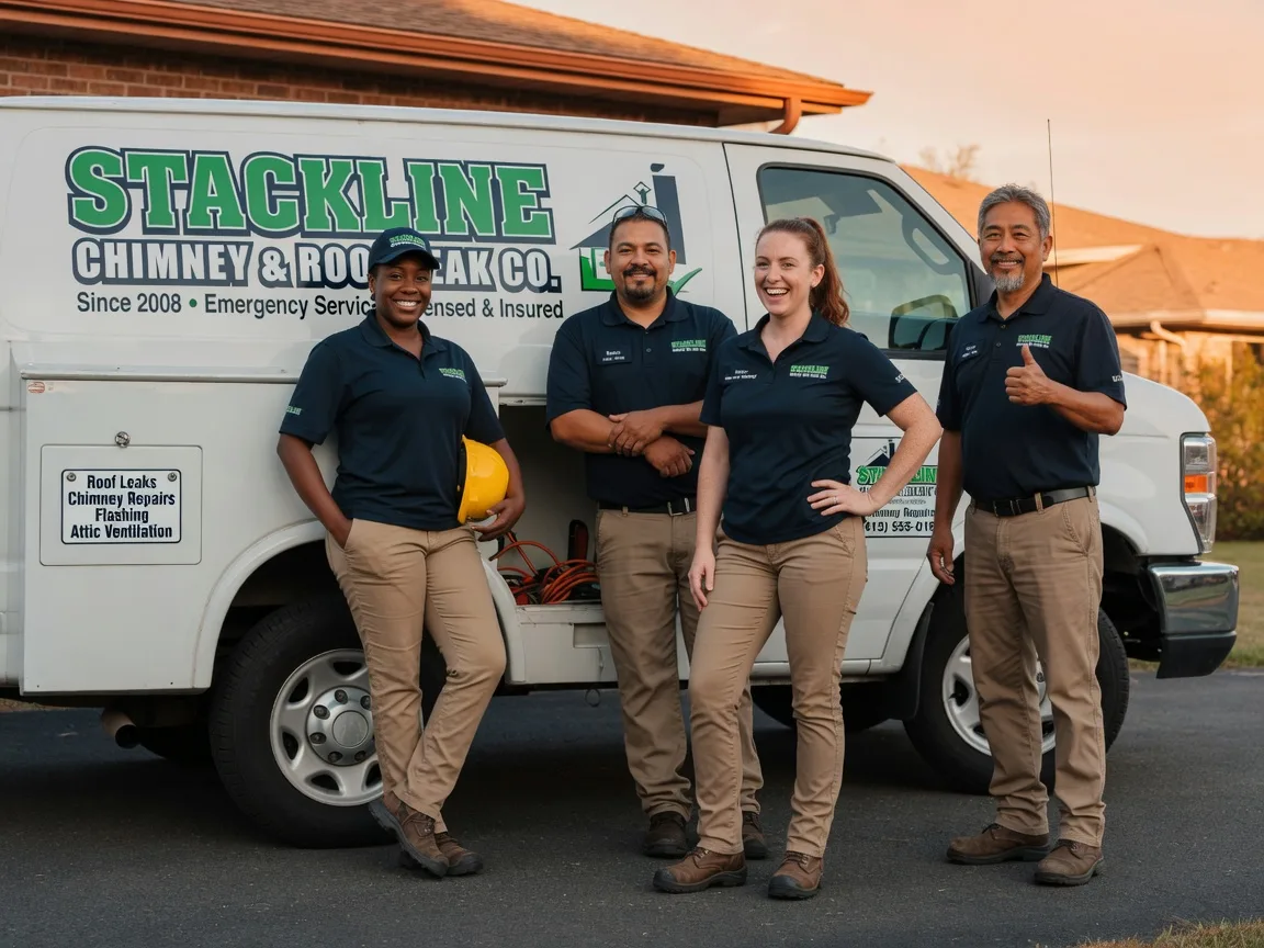 Chimney flashing repair company in Ladoga, IN